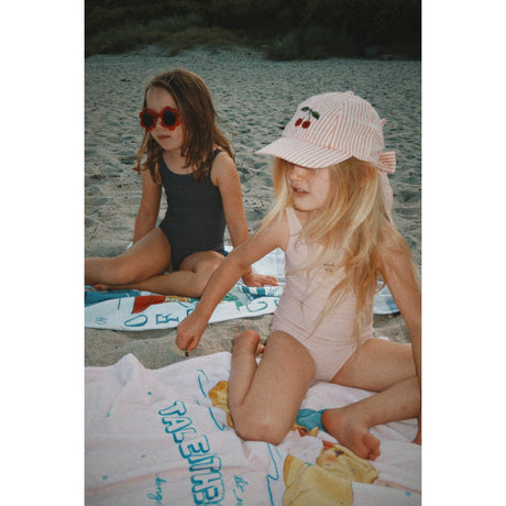 Konges Sløjd Amour Stripe Ellie Bow Cap Gots