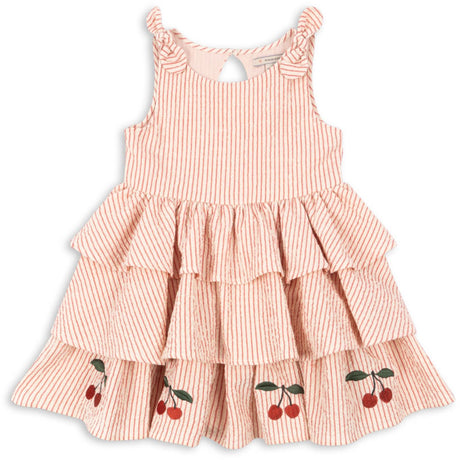 Konges Sløjd Amour Stripe Ellie Dress Gots