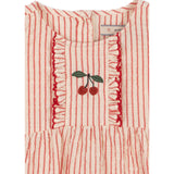 Konges Sløjd Amour Stripe Ellie Frill Romper Gots
