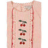 Konges Sløjd Amour Stripe Ellie Frill Top Gots