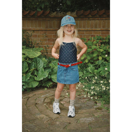Konges Sløjd Denim Blue Magot Skirt Gots