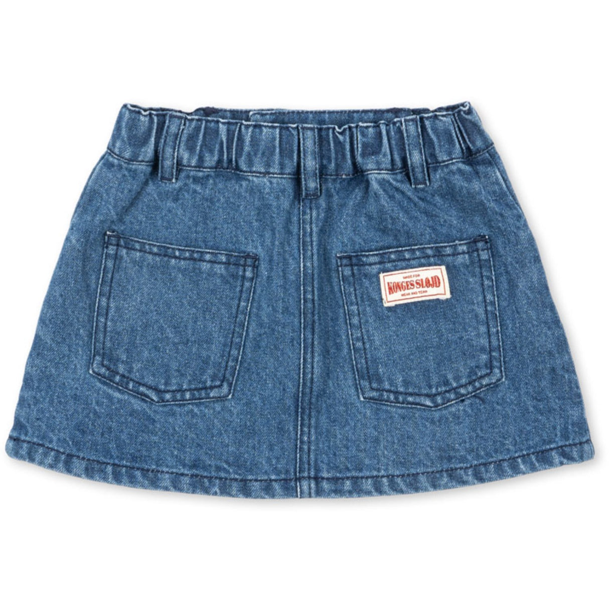 Konges Sløjd Denim Blue Magot Skirt Gots