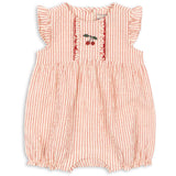 Konges Sløjd Amour Stripe Ellie Frill Romper Gots