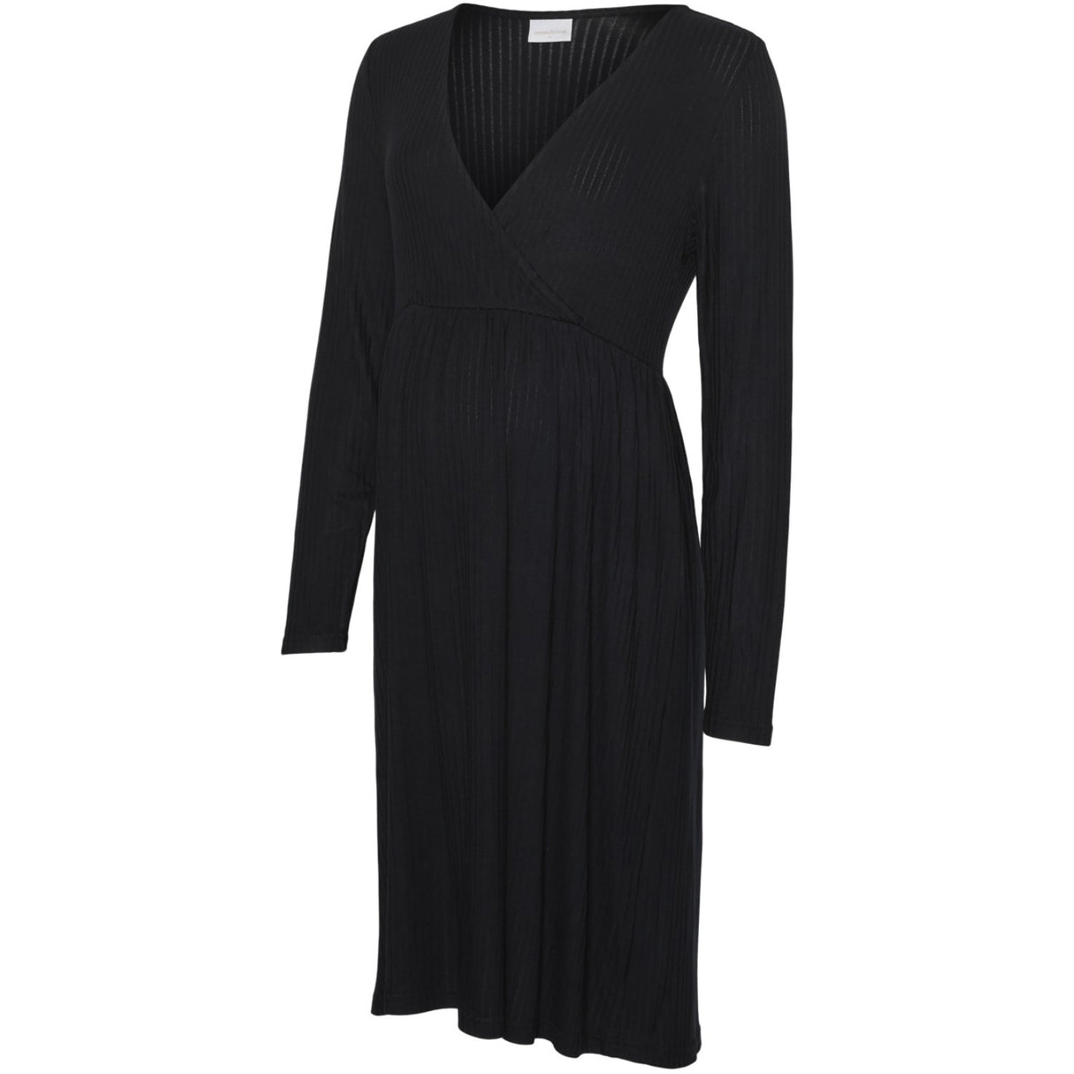 Mama;licious Black Mltrinity Tess Abk Ls Jrs Dress 2F