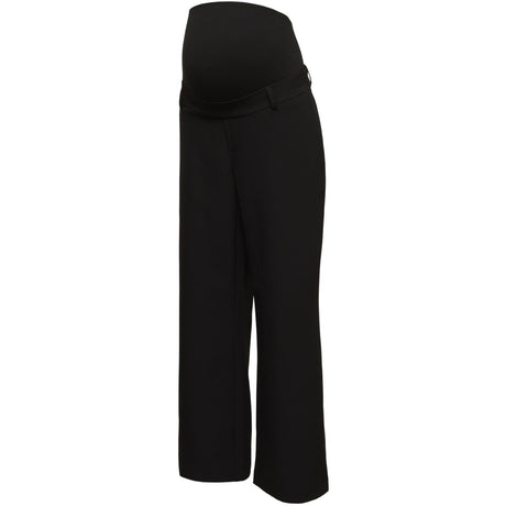 Mama;licious Black Mllora Wide Wo Pants