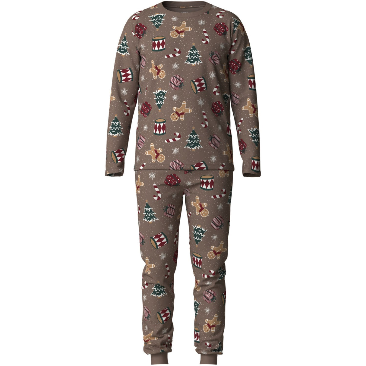 Name It Brown Lentil Nanoriel Ls Nightset