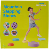 Happy Summer Mountain Stepping Stones