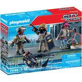 Playmobil® Tactical Unit Figure Set