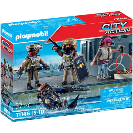 Playmobil® Tactical Unit Figure Set