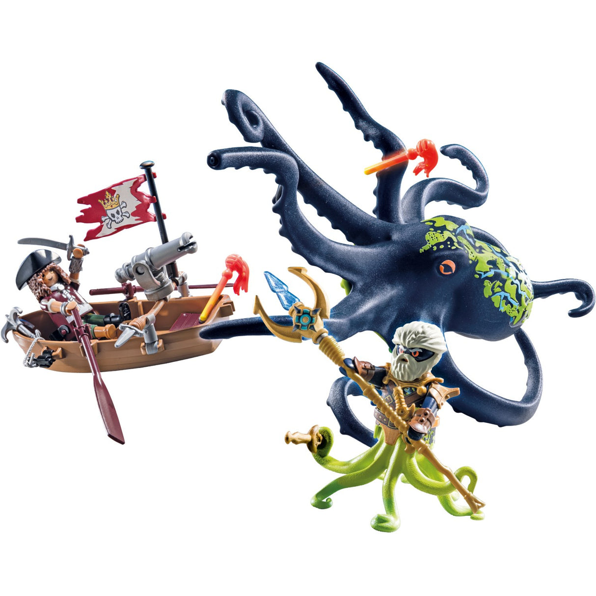 Playmobil® Battle With The Giant Octopus