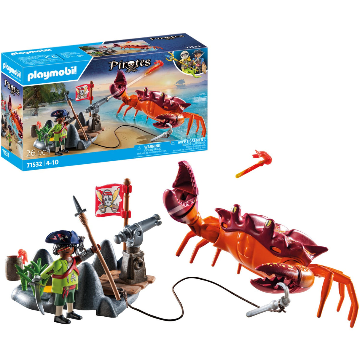 Playmobil® Battle With The Giant Crab