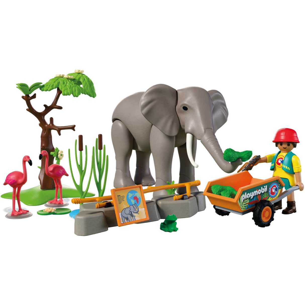 Playmobil® Elephant With Zookeeper