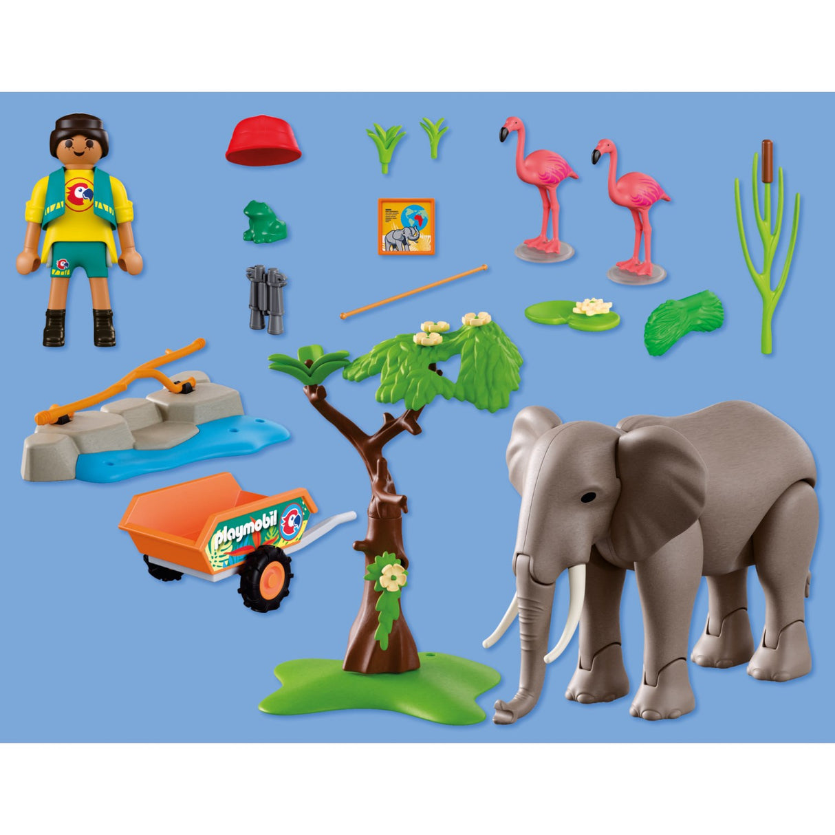 Playmobil® Elephant With Zookeeper