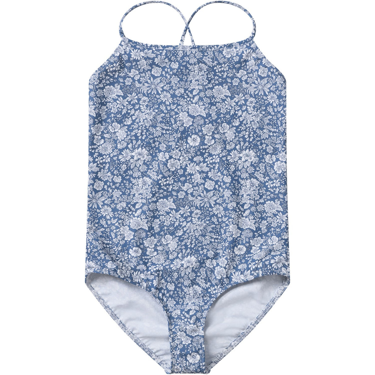 Petit Crabe Evening Sky (Made With Liberty© Fabric) Barbara Swimsuit