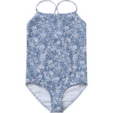 Petit Crabe Evening Sky (Made With Liberty© Fabric) Barbara Swimsuit