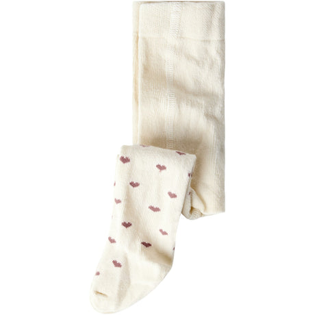 Lil'Atelier Turtledove Withered Rose Nbfreba Len Tights Lil