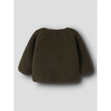 Lil'Atelier Dark Earth Nbnnalo Bia Loose Sherpa Jacket Lil