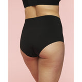 momkind Black Ultra Seamless High-Waist Briefs, 2-Pack