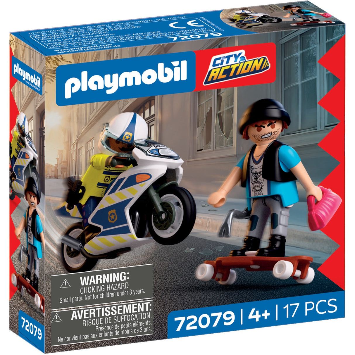 Playmobil® Motorcycle Chase