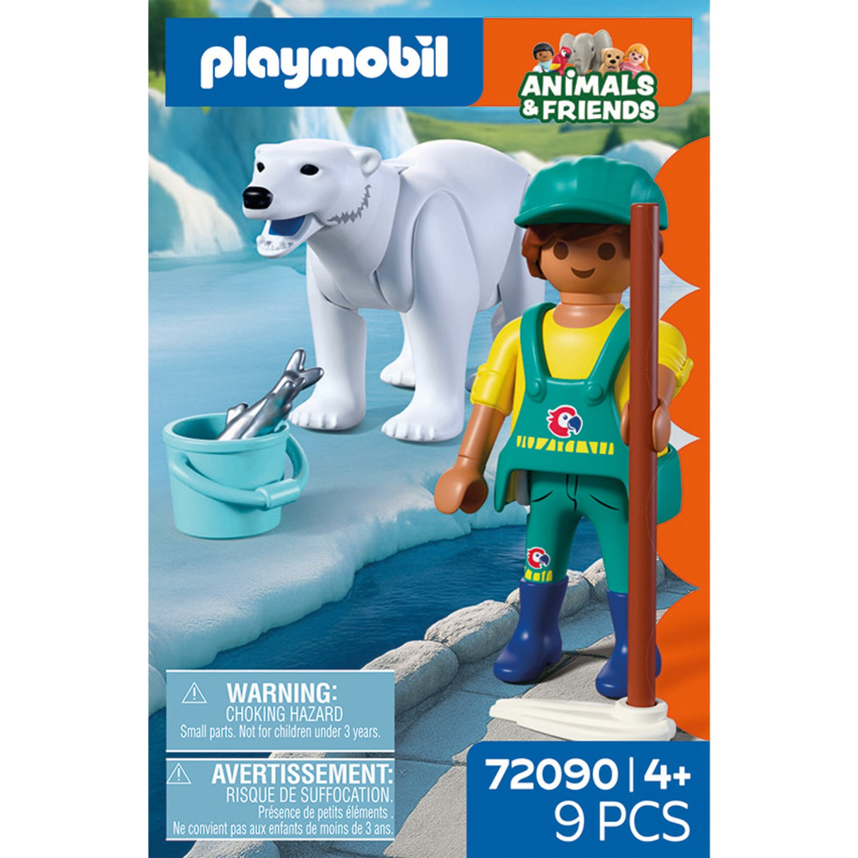 Playmobil® Zoo: Polar Bear And Zookeeper