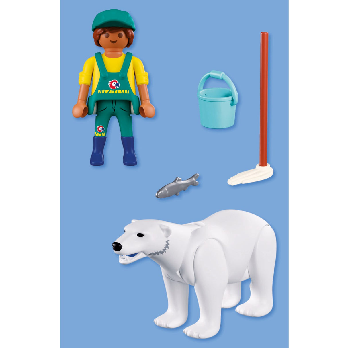 Playmobil® Zoo: Polar Bear And Zookeeper