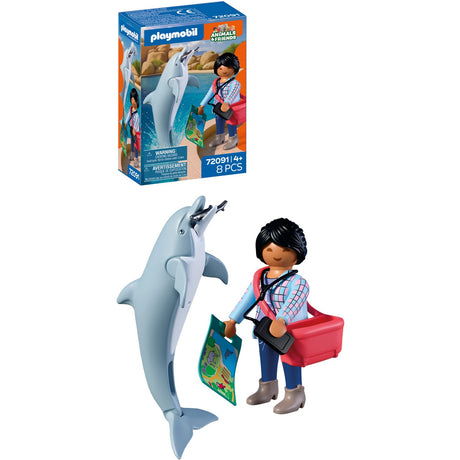 Playmobil® Zoo: Dolphin And Visitor