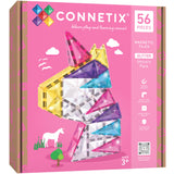 Connetix Multicolour Glitter Unicorn Pack 56 Pcs