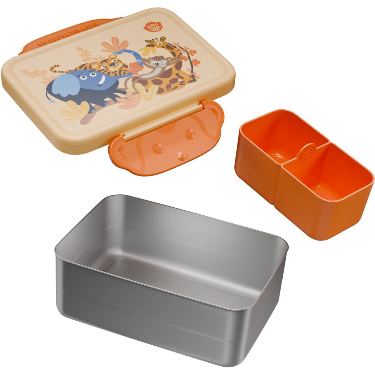Affenzahn Sunny Savannah Lunchbox Stainless Steel