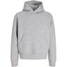 Jack & Jones Junior Light Grey Melange New Jcolegacy Sweat Scuba Hood Jnr