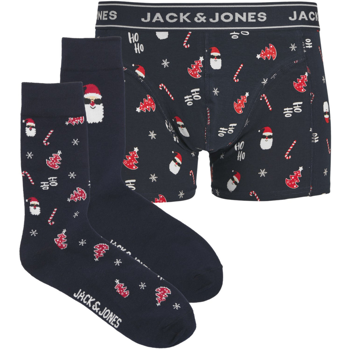 Jack & Jones Junior Sky Captain Jacsanta Trees Giftbox Jnr