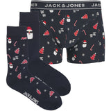 Jack & Jones Junior Sky Captain Jacsanta Trees Giftbox Jnr