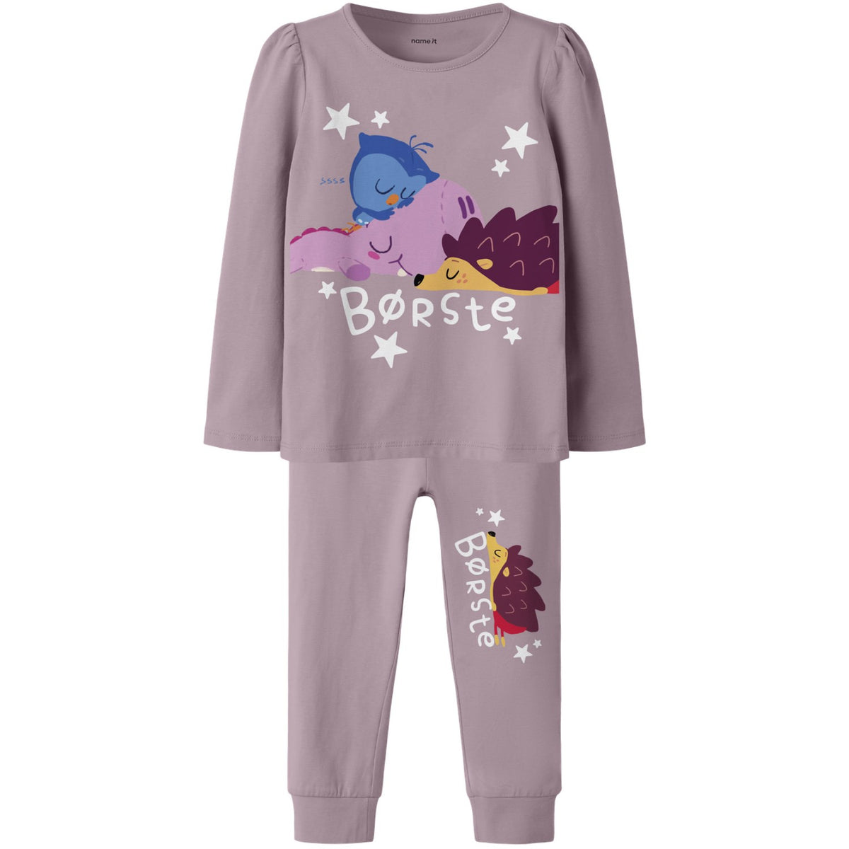 Name It Mauve Shadows Nmfaba Borste Ls Nightset Dr