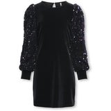 kids ONLY Black Kogconfidence L/S Sequins Dress Jrs