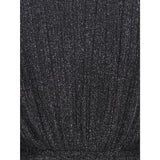 kids ONLY Black Silver Lurex Kogglam Ls Dress Jrs