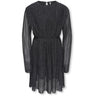 kids ONLY Black Silver Lurex Kogglam Ls Dress Jrs
