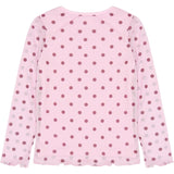 The New Pink Lavender AOP Tn Tnvandelia L_S Mesh Tee