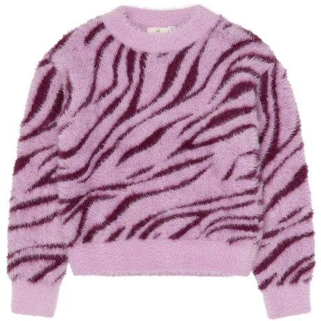 The New Pink Lavender AOP Tn Tnvania Jacquard Pullover
