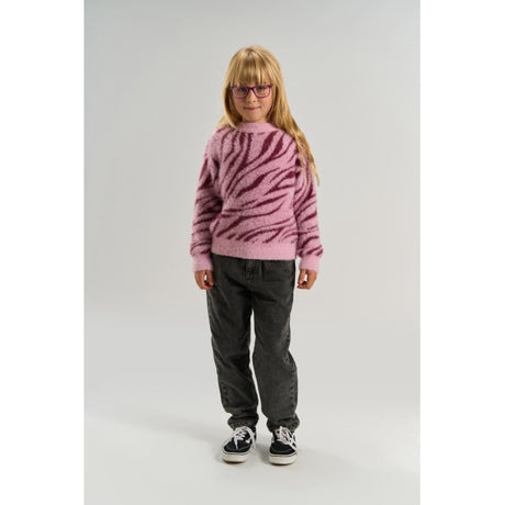 The New Pink Lavender AOP Tn Tnvania Jacquard Pullover