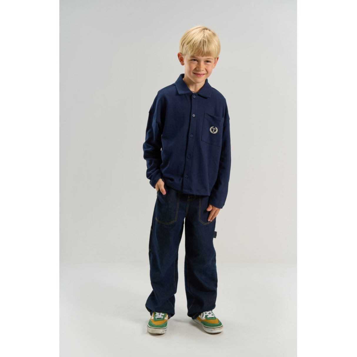 The New Navy Blazer Tnvictor Os L_S Cardigan