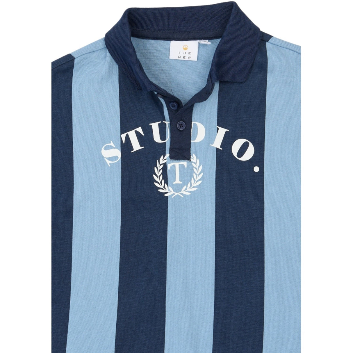 The New Navy Blazer Striped Tnvudio Os L_S Polo