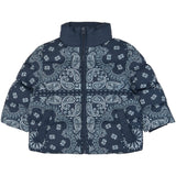 THE NEW Siblings Navy Blazer AOP Tnstulrik Puffer Jacket