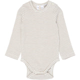 THE NEW Siblings Taupe Gray Striped Tn Tnsbvitus L_S Rib Body