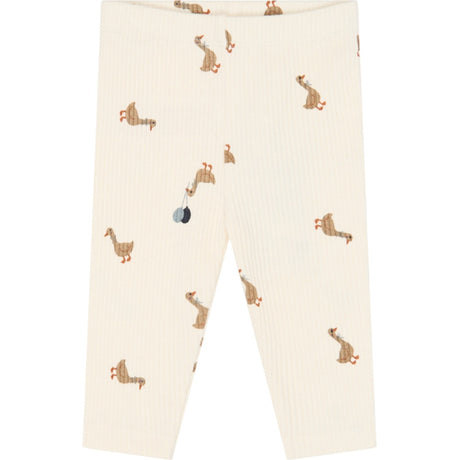 THE NEW Siblings Gardenia AOP Tnsbvito Rib Leggings