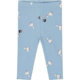 THE NEW Siblings Ashley Blue AOP Tnsbvito Rib Leggings