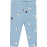 THE NEW Siblings Ashley Blue AOP Tnsbvito Rib Leggings