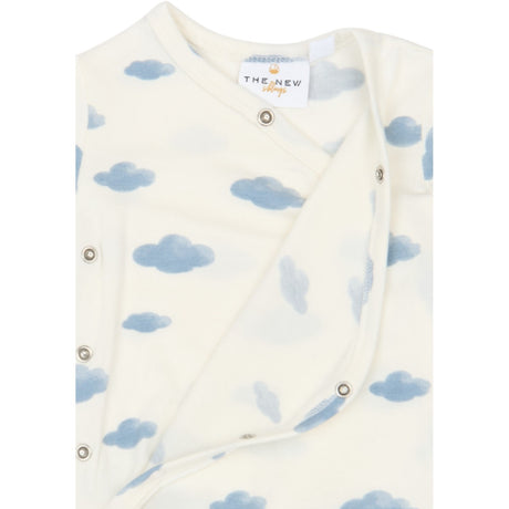 THE NEW Siblings Gardenia AOP Tnsbvireo L_S Modal Wrap Jumpsuit