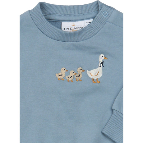 THE NEW Siblings Ashley Blue Tnsbvarren Sweatshirt