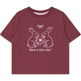 THE NEW Siblings Burgundy Tn Tnstvalkyria Os S_S Tee