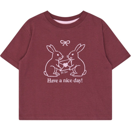 THE NEW Siblings Burgundy Tn Tnstvalkyria Os S_S Tee