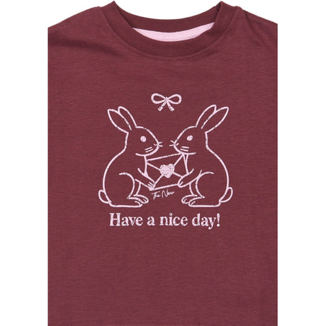 THE NEW Siblings Burgundy Tn Tnstvalkyria Os S_S Tee